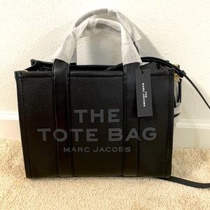Marc Jacobs Tote Bag in black leather